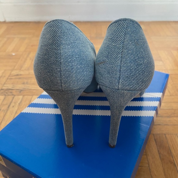 Spring Denim Heel - Picture 3 of 5